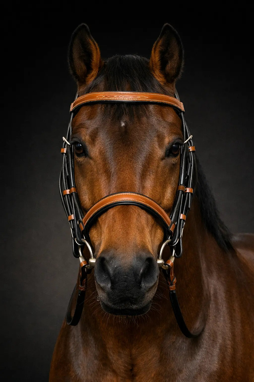 Signature Series: Square Raised Snaffle Bridle My Store