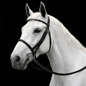 Silver Spur: Raised Snaffle Bridle