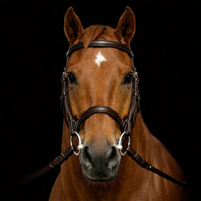 Fairhaven: Plain Raised Snaffle Bridle
