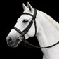 Signature Series: Round Raised Padded Monocrown Snaffle Bridle