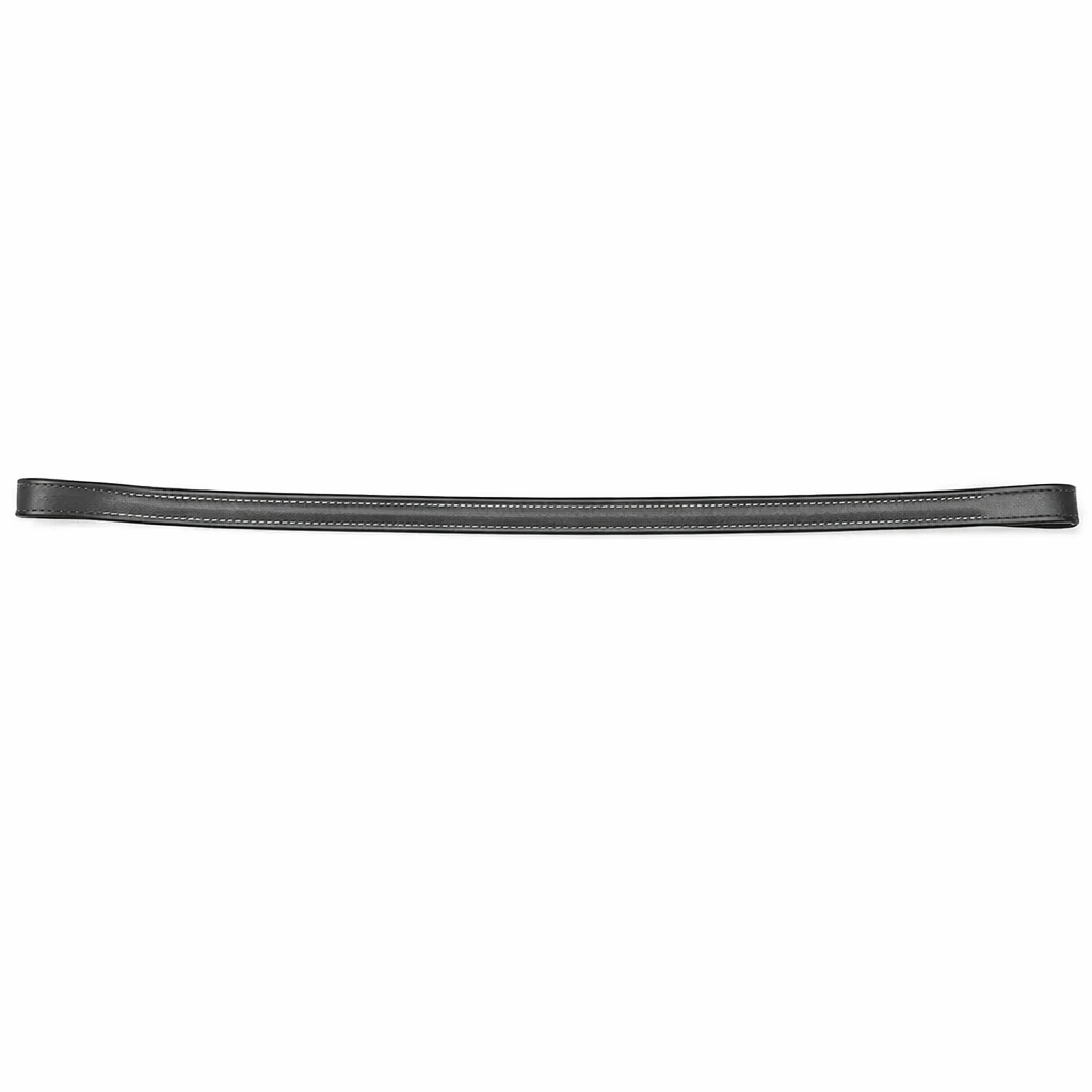 Silver Spur Raised Leather Browband