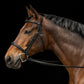 Silver Spur: Fancy Stitched Padded Monocrown Snaffle Bridle Bobby's English Tack