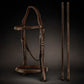 Silver Spur: Fancy Stitched Padded Monocrown Snaffle Bridle Bobby's English Tack