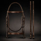 Silver Spur: Fancy Stitched Padded Monocrown Snaffle Bridle Bobby's English Tack