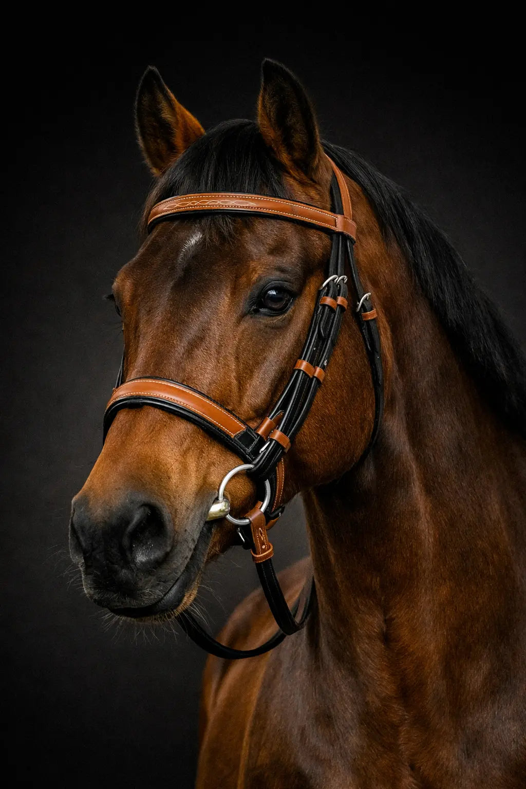 Signature Series: Square Raised Snaffle Bridle My Store