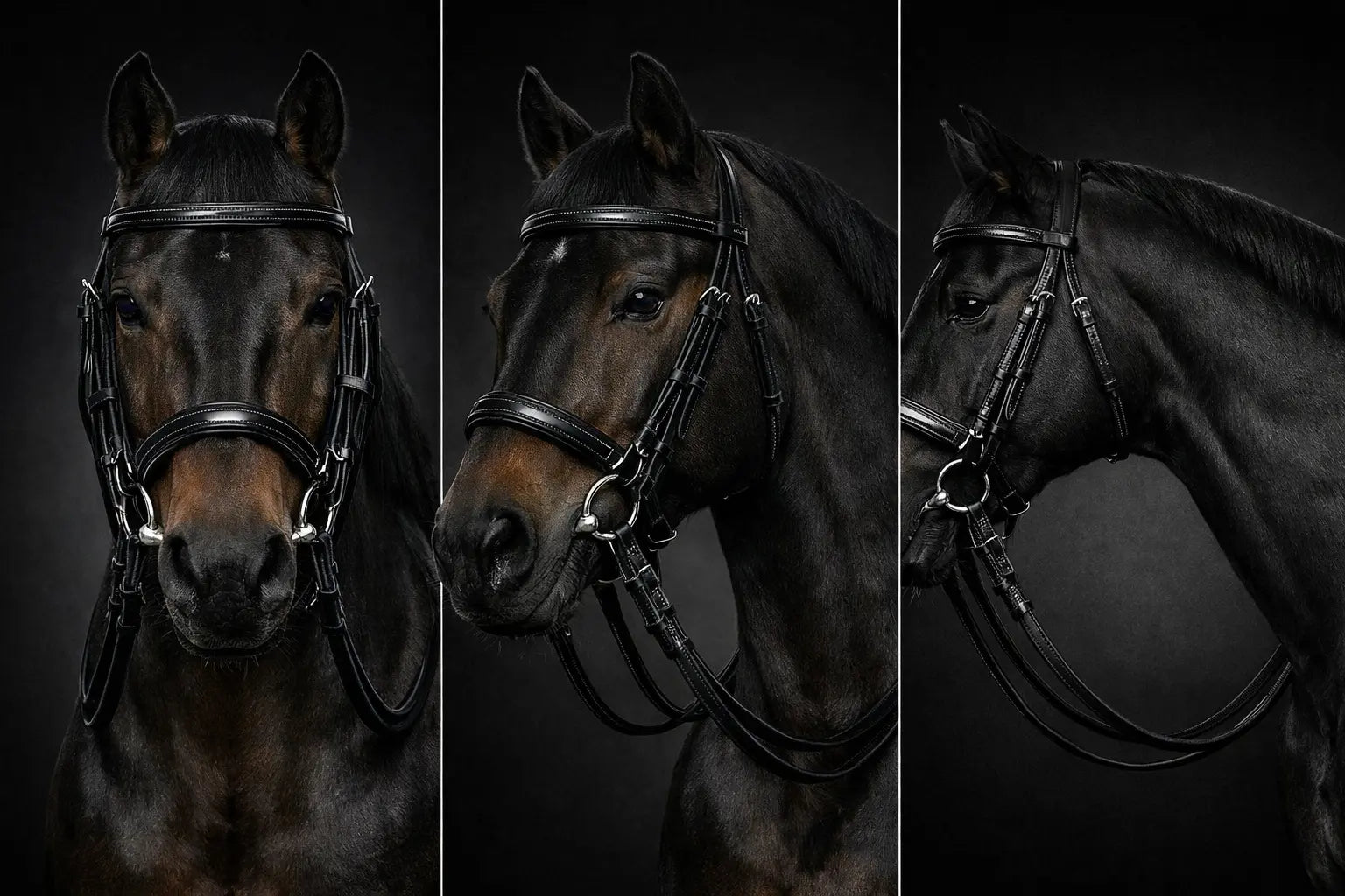 Signature Series: Square Raised Snaffle Bridle My Store