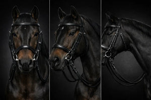 Signature Series: Square Raised Snaffle Bridle My Store