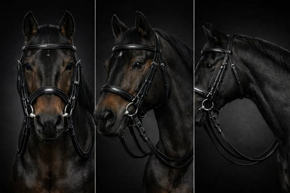 Signature Series: Square Raised Snaffle Bridle My Store