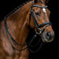 Signature Series: Padded Monocrown Dressage Bridle with Curved Padded Bling Browband