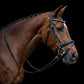 Signature Series: Padded Monocrown Dressage Bridle with Curved Padded Bling Browband