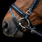 Signature Series: Padded Monocrown Dressage Bridle with Curved Padded Bling Browband