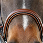Signature Series: Monocrown Round Raised Show Bridle