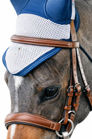 Signature Series: Monocrown Round Raised Show Bridle