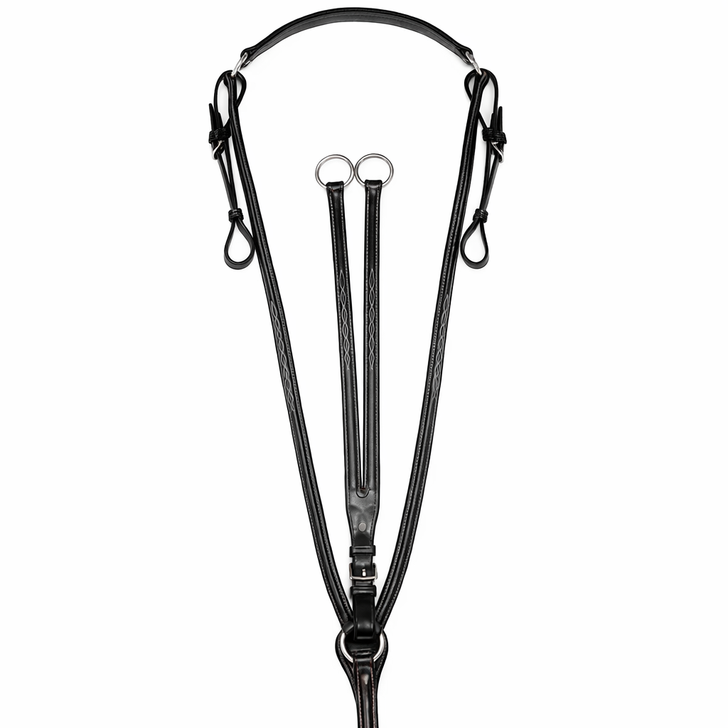 Signature Series Round Raised Fancy Stitched Breastplate