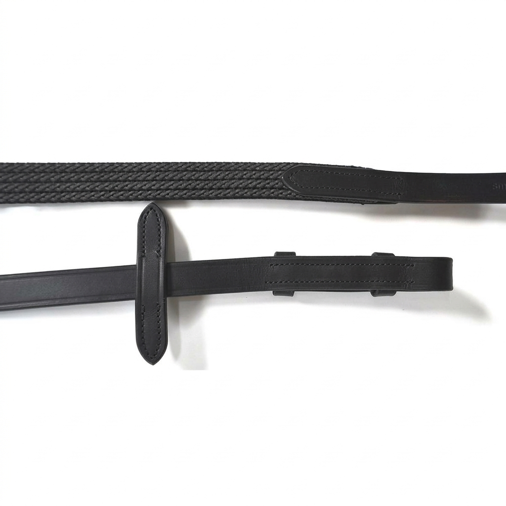 Silver Spur Flat Web Reins