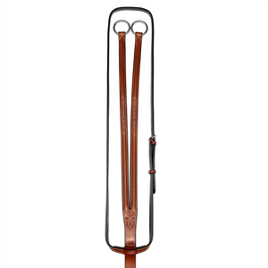 Signature Series Round Raised Fancy Stitched Running Martingale