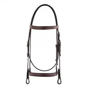 Fairhaven Padded Fancy Stitched Raised Bridle My Store