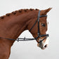 Fairhaven Plain Raised Bridle with Flash