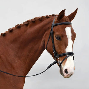 Fairhaven Plain Raised Bridle with Flash