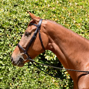 Fairhaven Plain Raised Snaffle Bridle