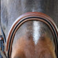 Signature Series Monocrown Round Raised Wide Noseband Show Bridle