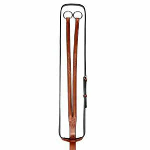 Signature Series Round Raised Fancy Stitched Running Martingale