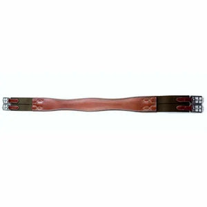 Signature Series Single Side Elastic Leather Girth