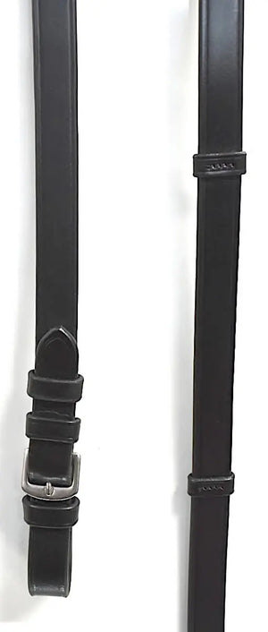 Signature Series Smooth Leather Dressage Reins with Stops