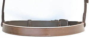 Silver Spur Flat Leather Noseband