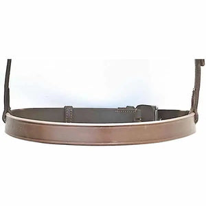 Silver Spur Flat Leather Noseband