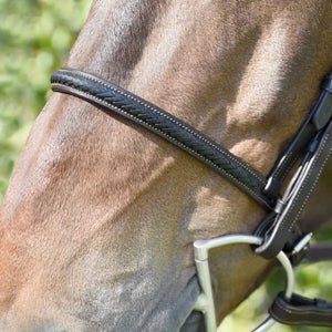 Silver Spur Hand Braided Snaffle Bridle