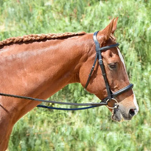 Silver Spur Heavy Duty Padded Snaffle Bridle