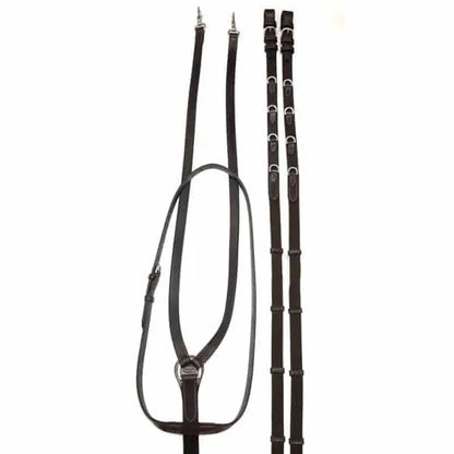 Silver Spur Leather German Martingale