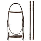 Silver Spur Raised Snaffle Bridle