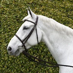 Silver Spur Raised Snaffle Bridle