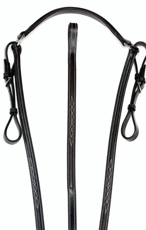 Signature Series Round Raised Fancy Stitched Breastplate