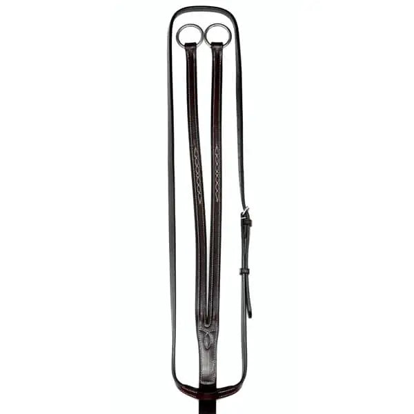 Signature Series Square Raised Fancy Stitched Running Martingale